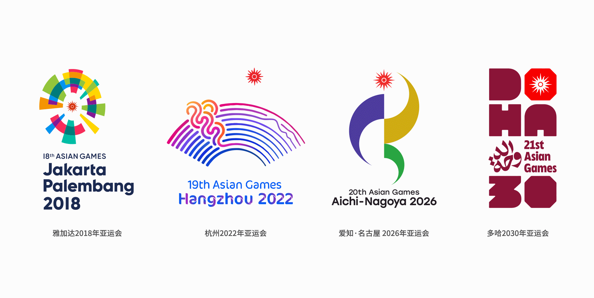 多哈 2030 亚运会正式会徽