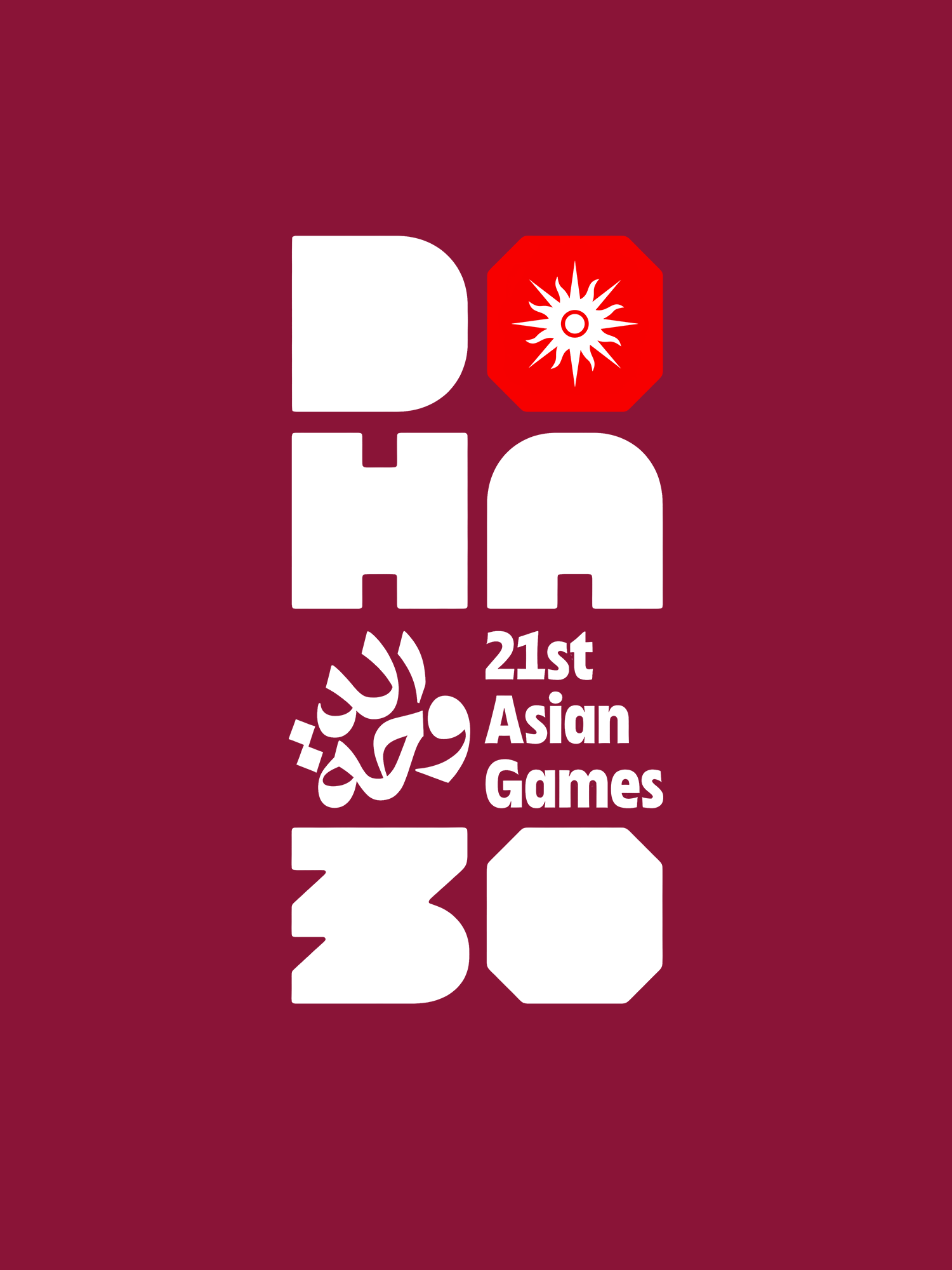 2006 年与 2030 年多哈亚运会视觉标识对照