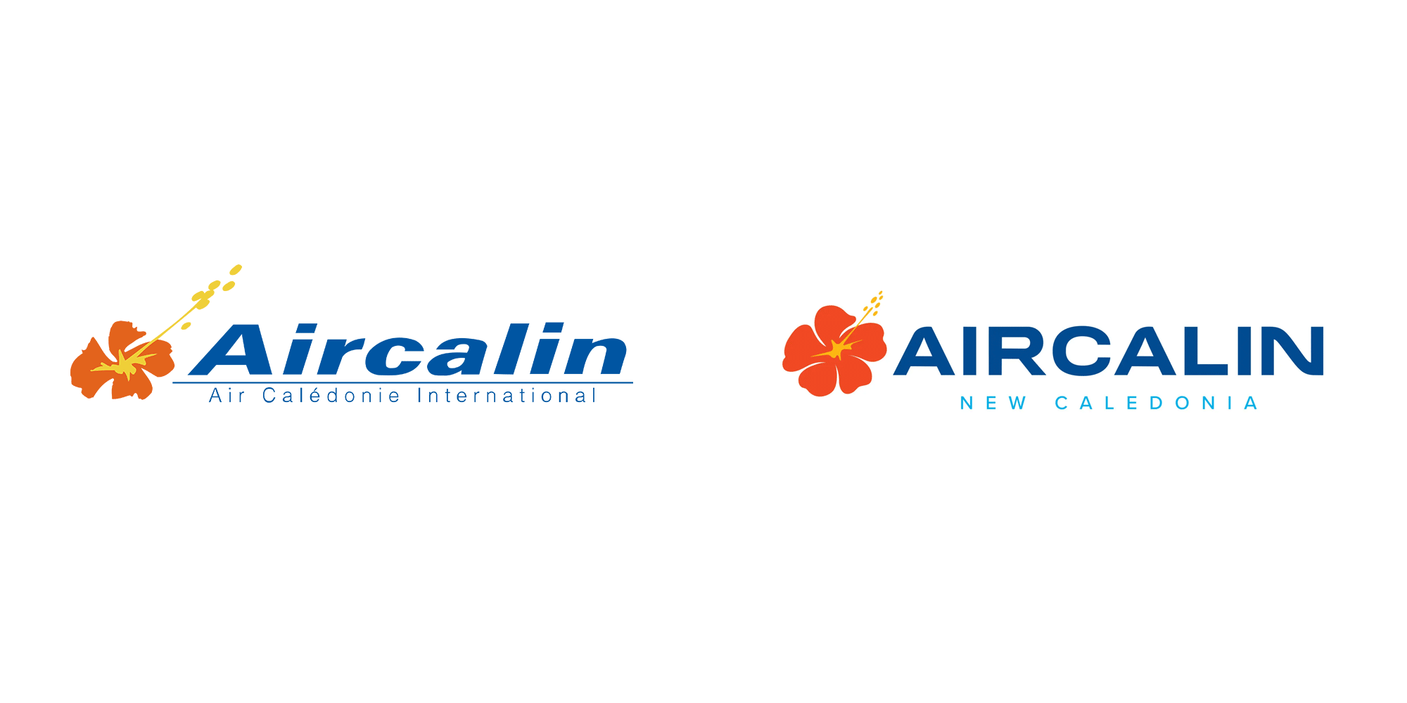 Aircalin新旧标识与航空品牌视觉(2)